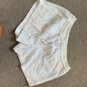 White Beach Shorts